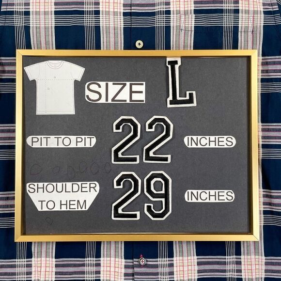 Tommy Bahama Mens Large Red White Blue Plaid Short Sleeve Button Up Shirt - Picture 7 of 7